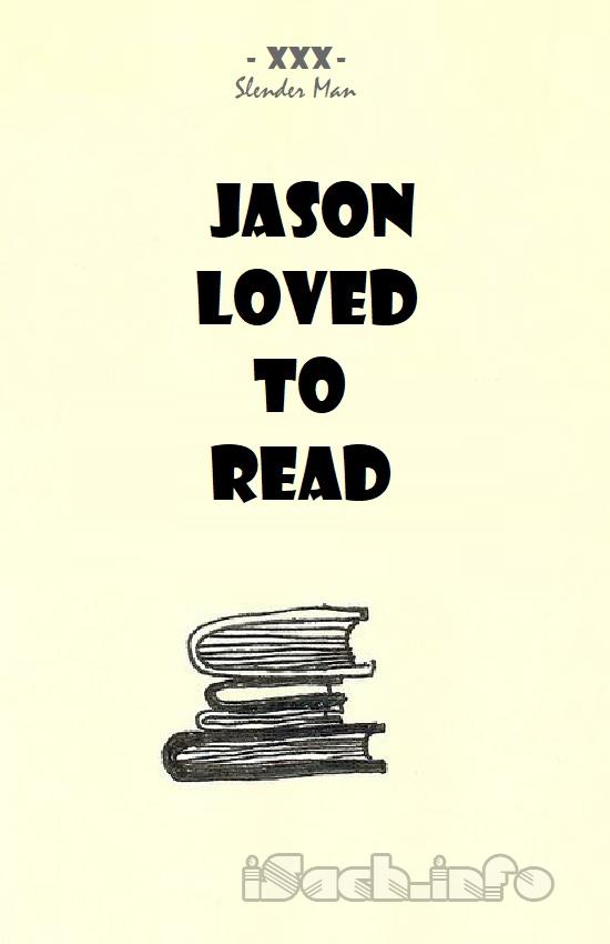 Jason Loved To Read
